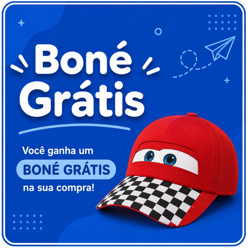 Boné grátis